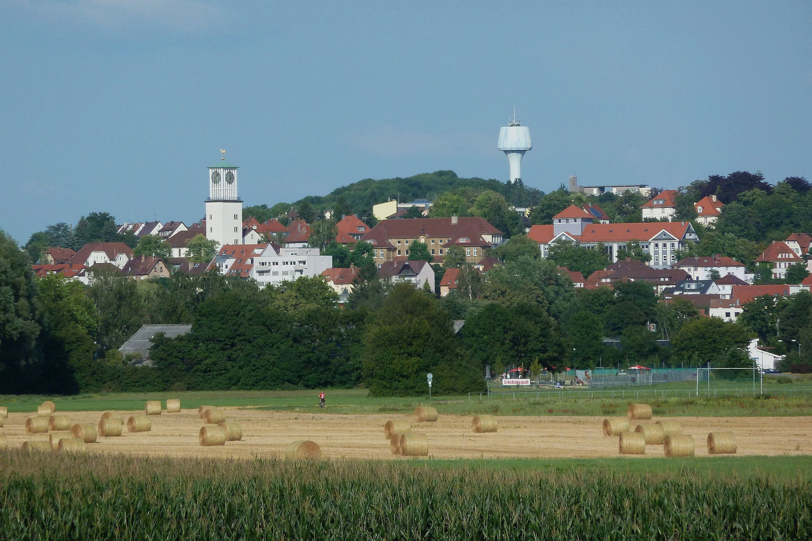 Ein paar Strohballen ;-)