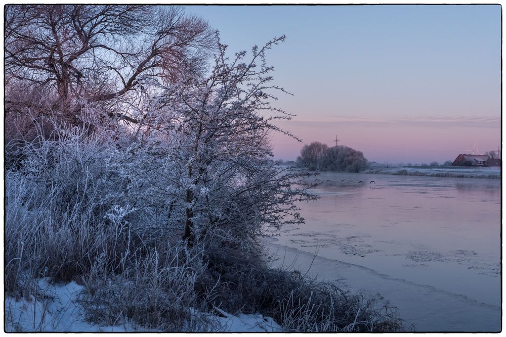 Ein paar Tage hatten wir Winter