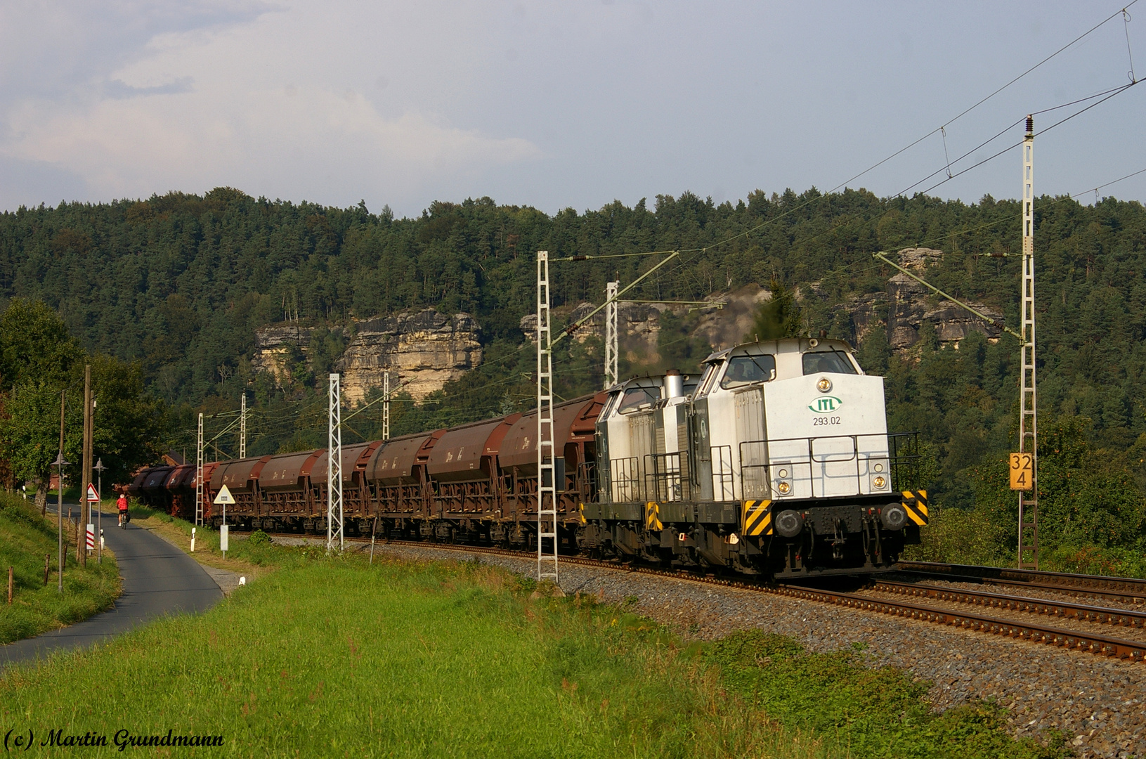 Ein Pärchen im Elbtal