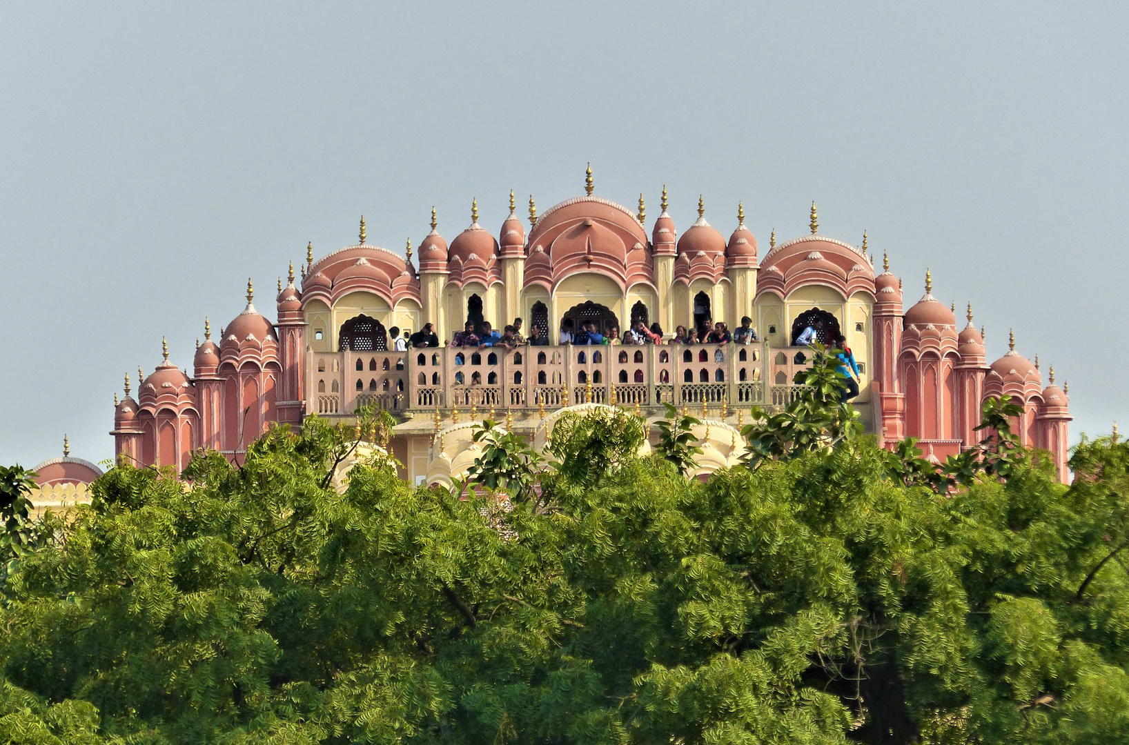 Ein Palast aus 1001 Nacht: Hawa Mahal. Jaipur, Indien 2018 Foto &amp; Bild ...