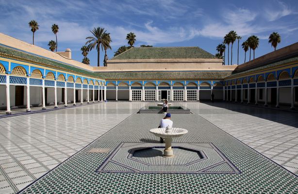 Ein Palast mit beeindruckenden Dimensionen