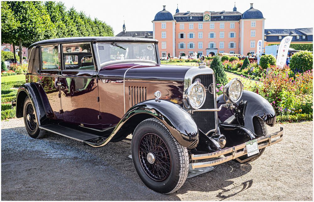 Ein Panhard im Park !