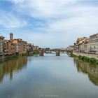 Ein Pano vom Arno in Florenz