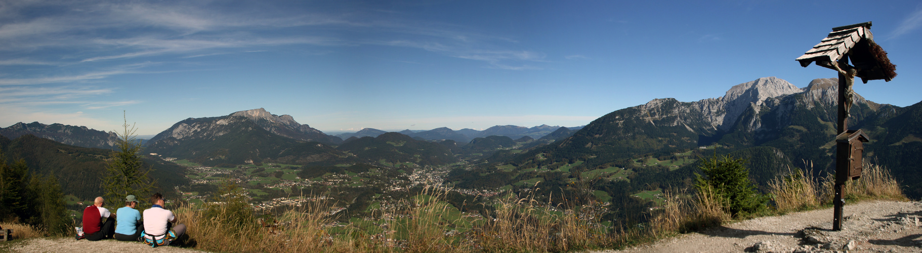 Ein Panorama, vom Grünstein