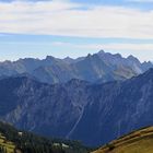 Ein Panorama vom Herbst