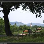 Ein Park im Esztergom, Ungarn