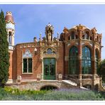 Ein Pavillon des Hospital Hospital de la Santa Creu i Sant Pau