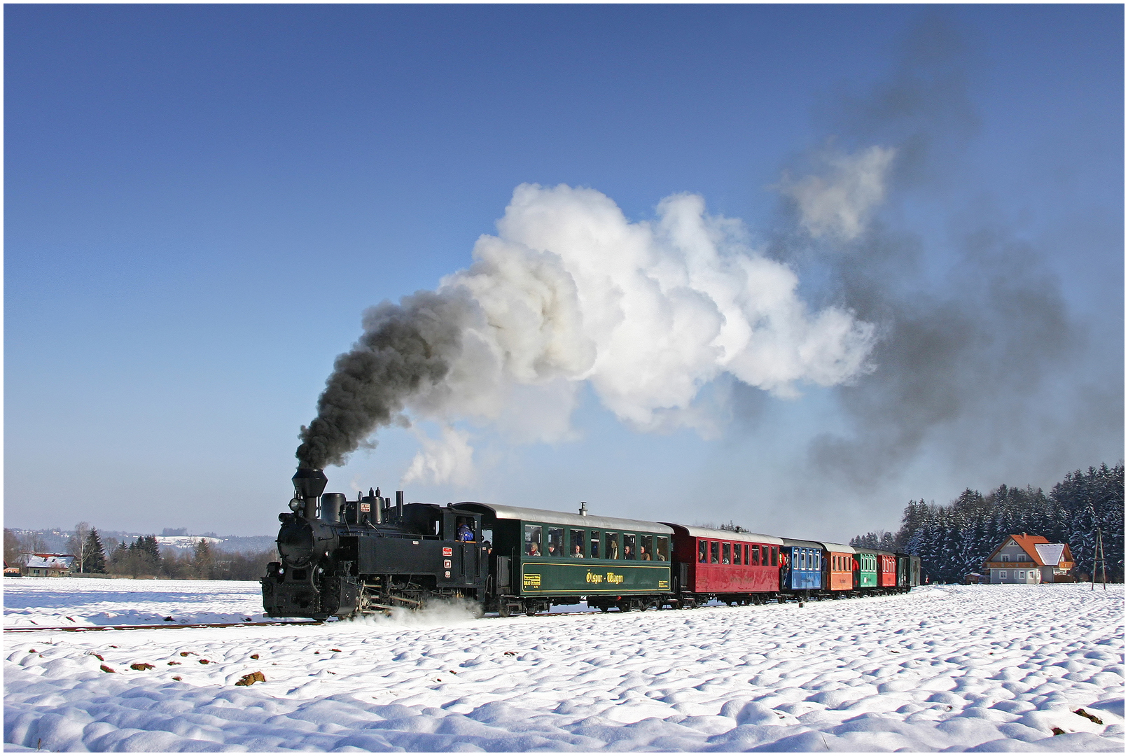 Ein perfekter Winterdampftag 2005 LVI