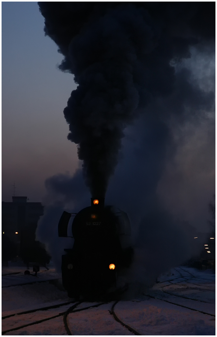 Ein perfekter Winterdampftag 2005 V