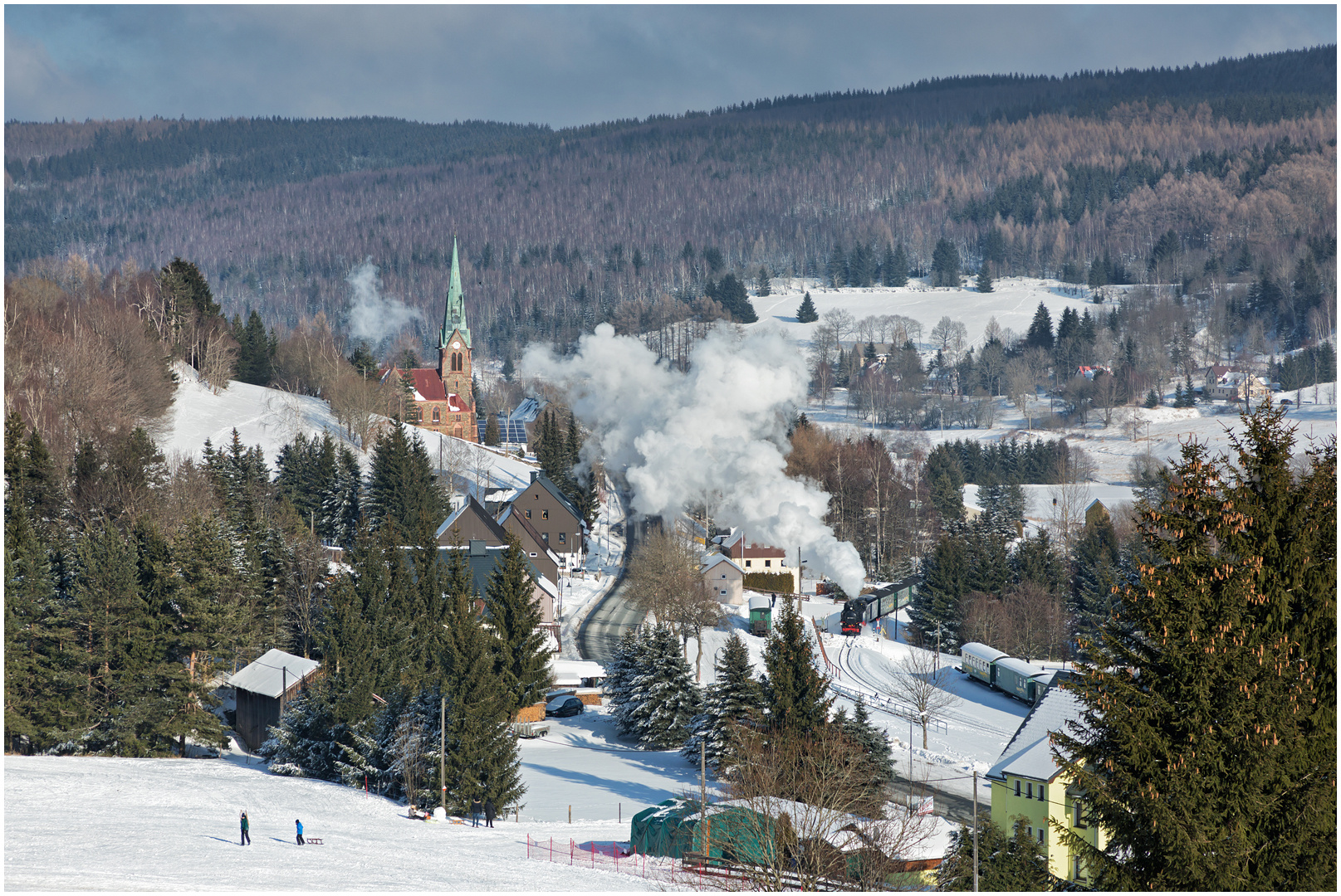 Ein perfekter Winterdampftag 2023 IX