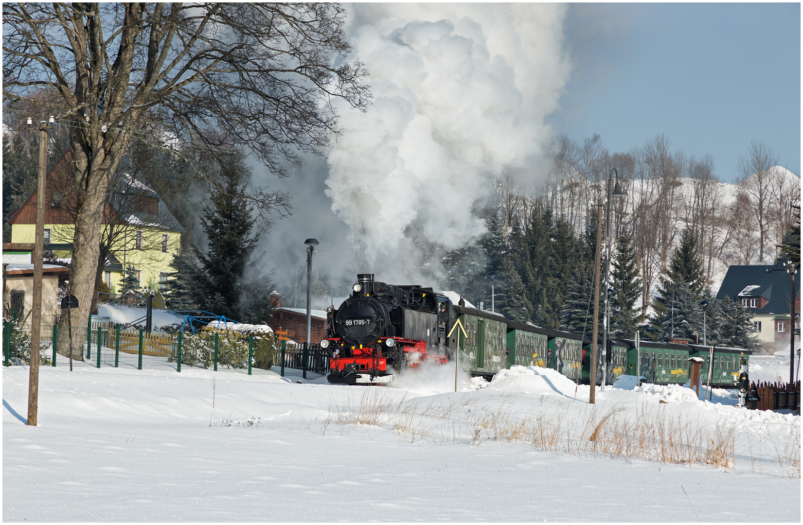 Ein perfekter Winterdampftag 2023 V