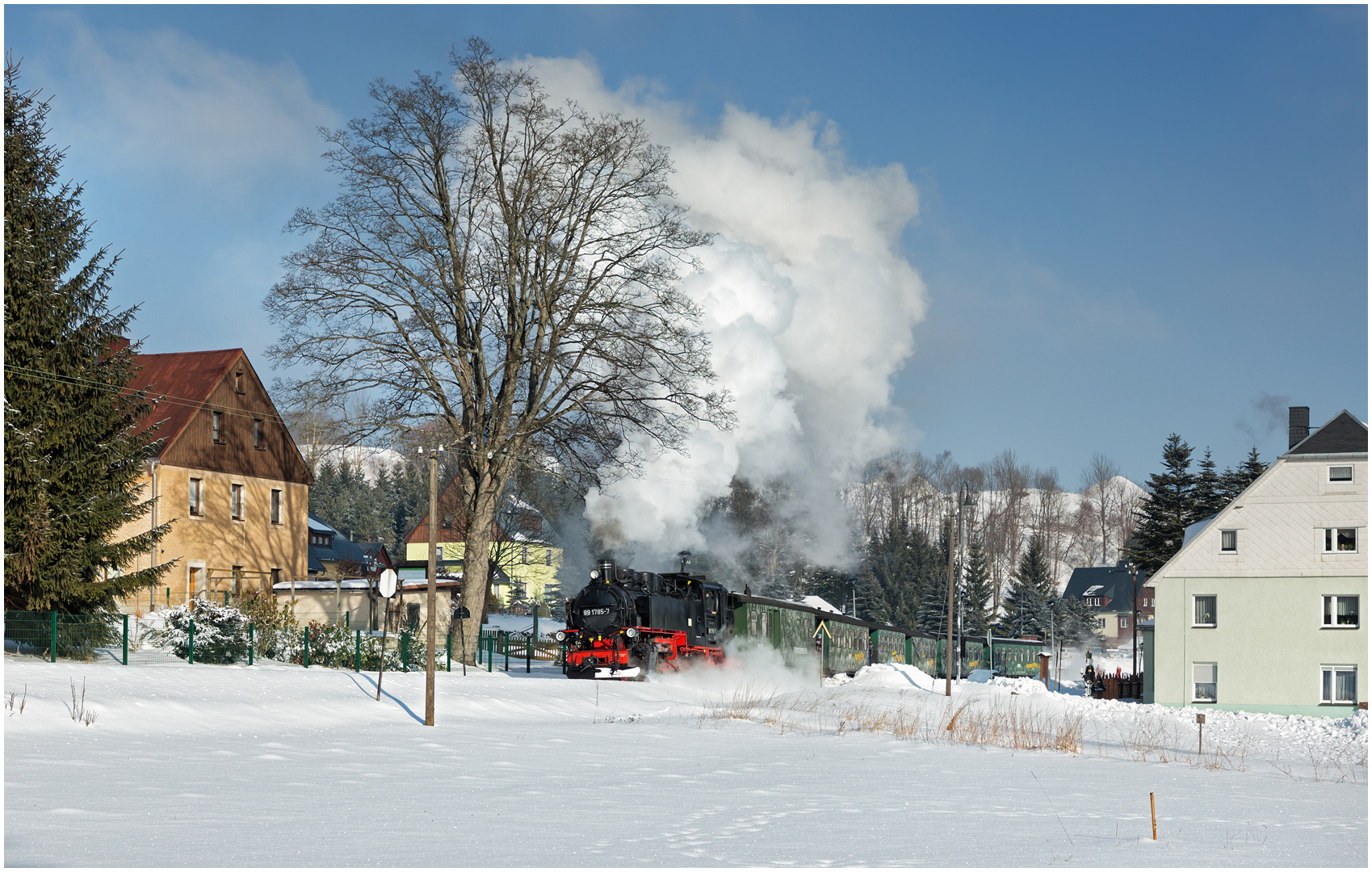 Ein perfekter Winterdampftag 2023 VI