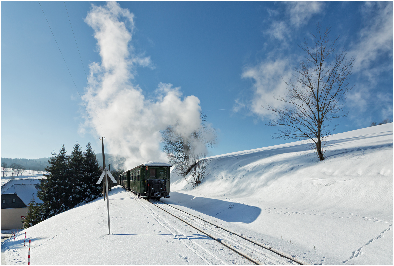 Ein perfekter Winterdampftag 2023 XI