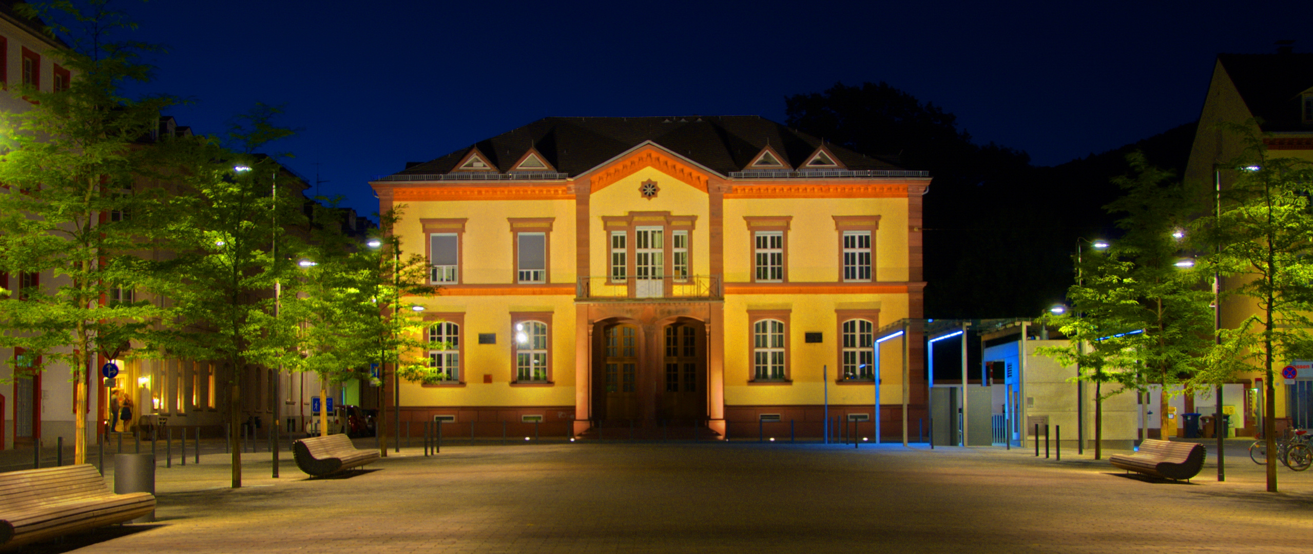 Ein Platz in Heidelberg