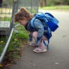 Ein Porträt von meiner zweijährigen Großnichte