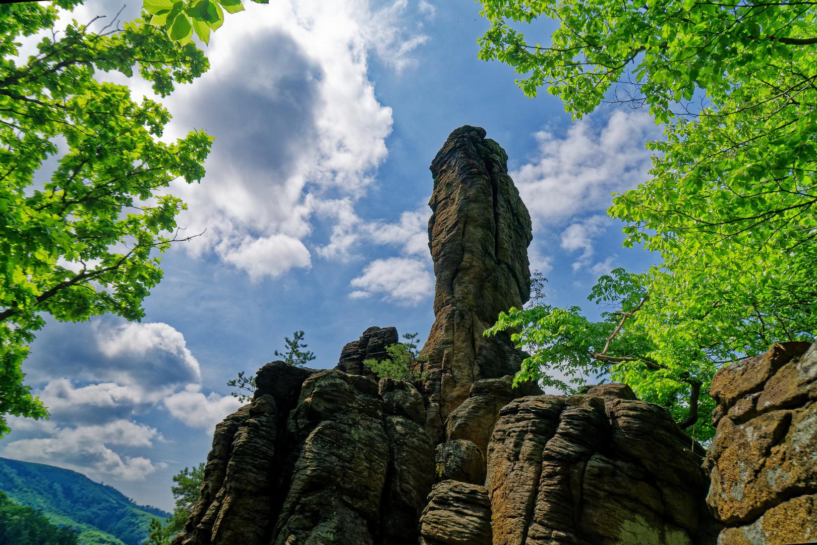 Ein potenter Felsen