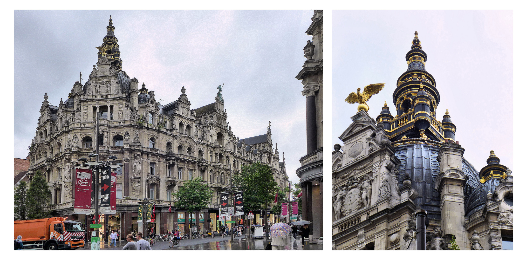 Ein Prachtbau in Antwerpen/Belgien