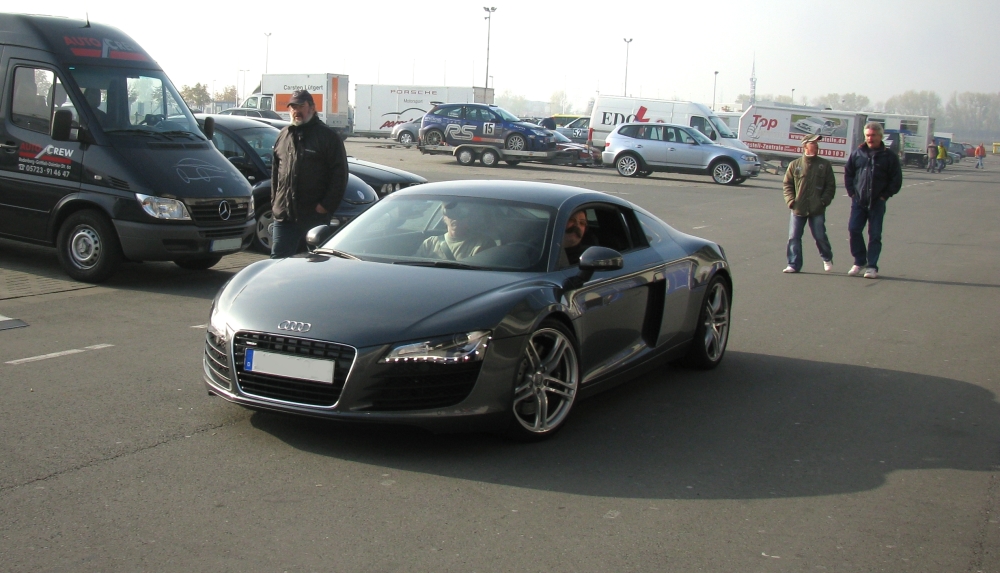 Ein R8 in Oschersleben