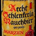 Ein Rauchbier, welches an geräucherten Schinken erinnert, ...