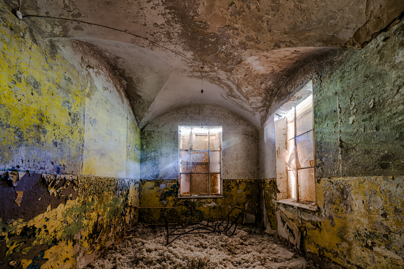 Ein Raum von vielen in Beelitz-Heilstätten