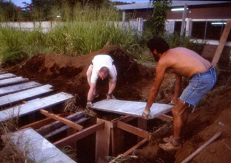 Ein" Refugio" für die Druckerei "Los Muchachos"