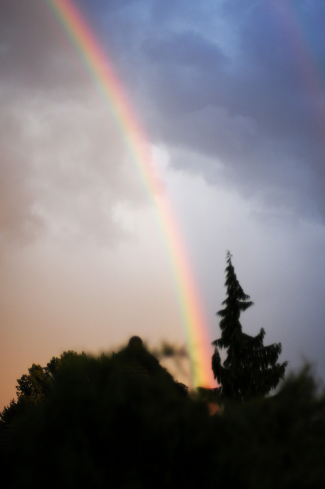 Ein Regenbogen