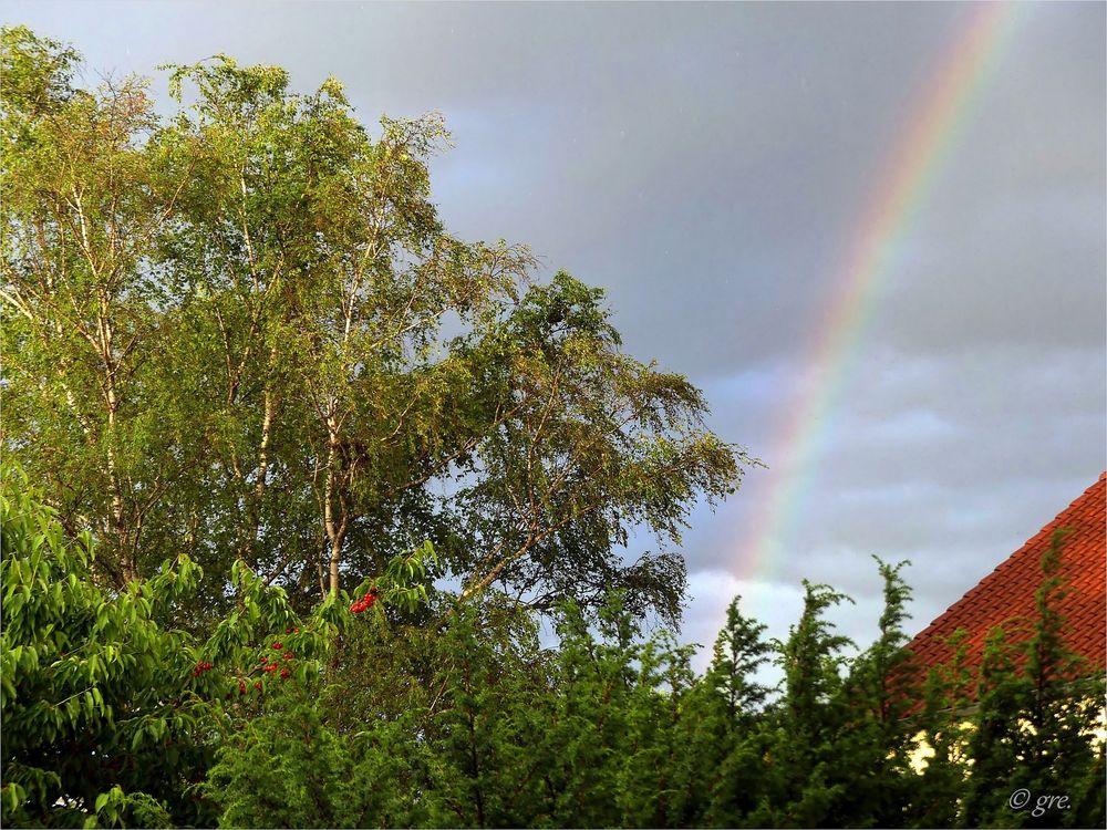 Ein Regenbogen,