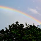 Ein Regenbogen! – gesehen von meinem Balkon