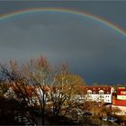 Ein Regenbogen über der Insel Rügen...