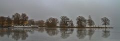 Ein Regentag am Schweriner Schloss - See