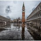 ein Regentag auf dem Markusplatz