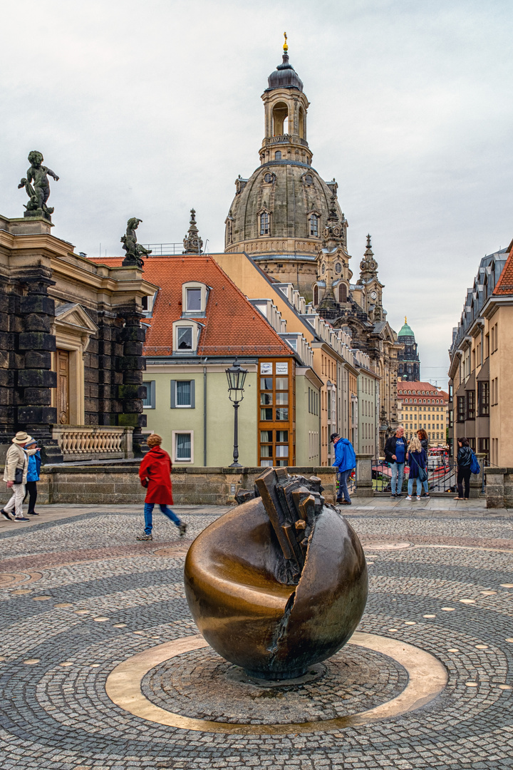 Ein Regentag in Dresden