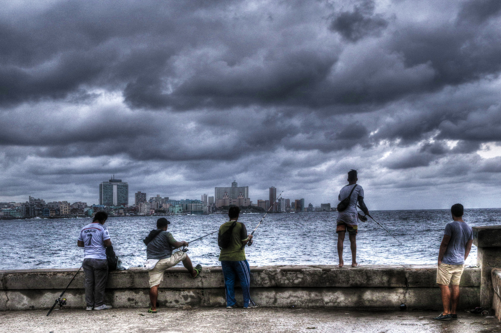 Ein Regentag in Havanna