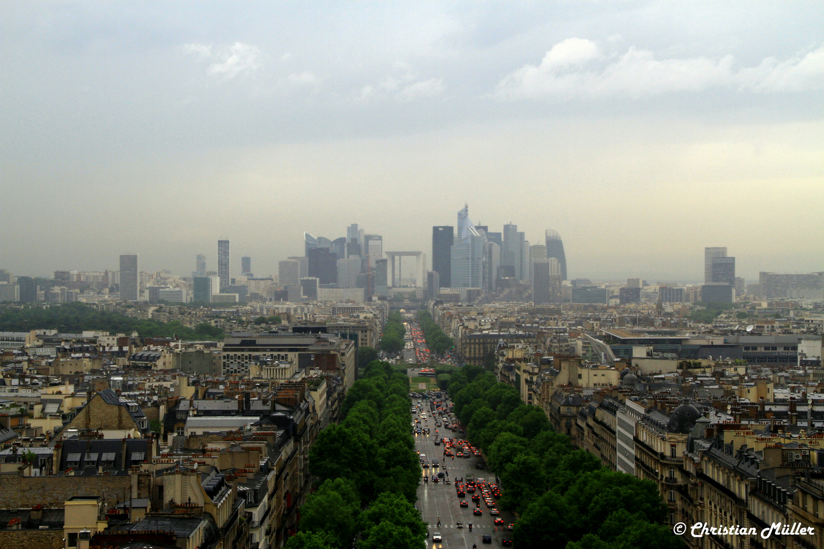 Ein Regentag in Paris