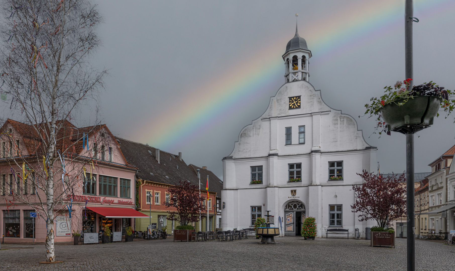 Ein Regentag in Wolgast