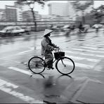 Ein regnerischer Morgen in Saigon.