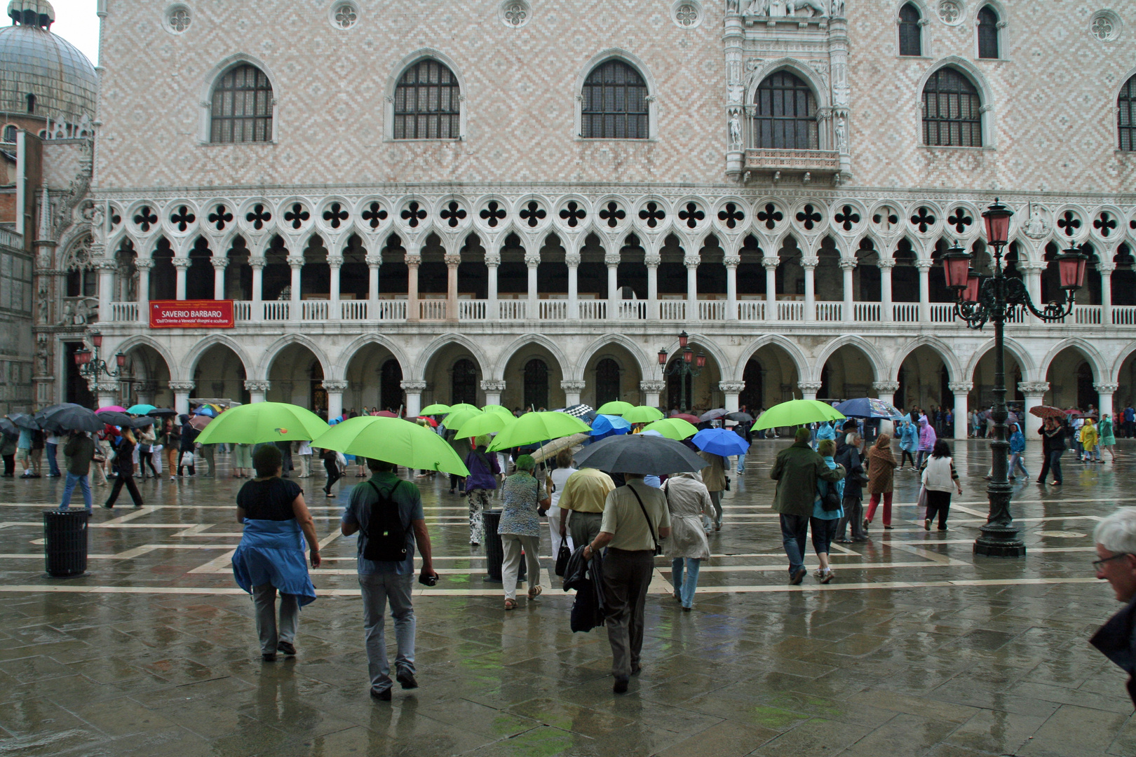 Ein regnerischer Tag in Venedig
