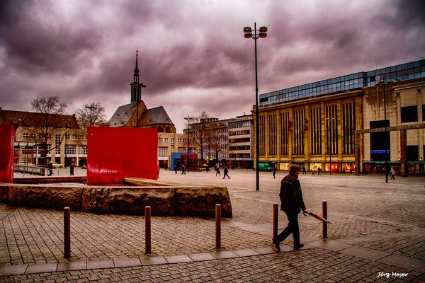 ein regnerischer Wintertag