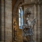 Ein Reiter im Kaiserdom zu Bamberg