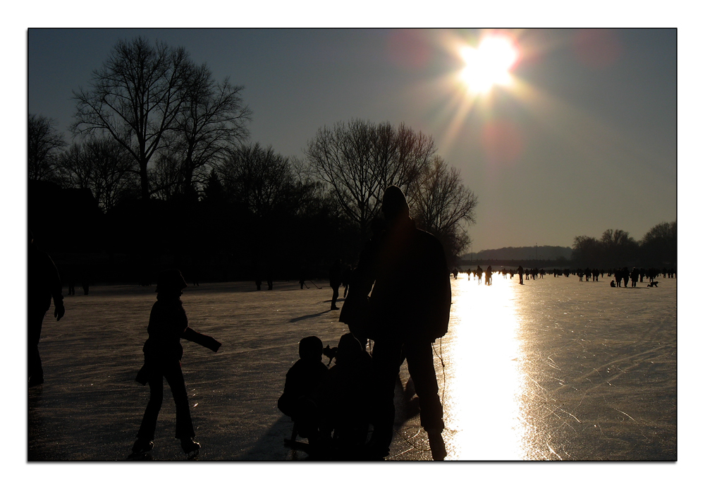 Ein relativer Sonnenuntergang :-)