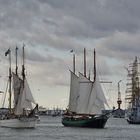 Ein Rennen unter Segelschiffen ?