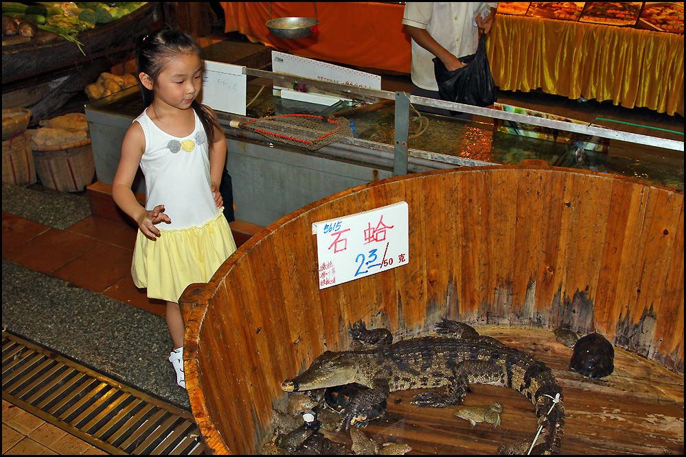 Ein Restaurant in Guangzhou/ China