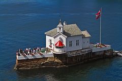 EIn Restaurante im Oslofjord