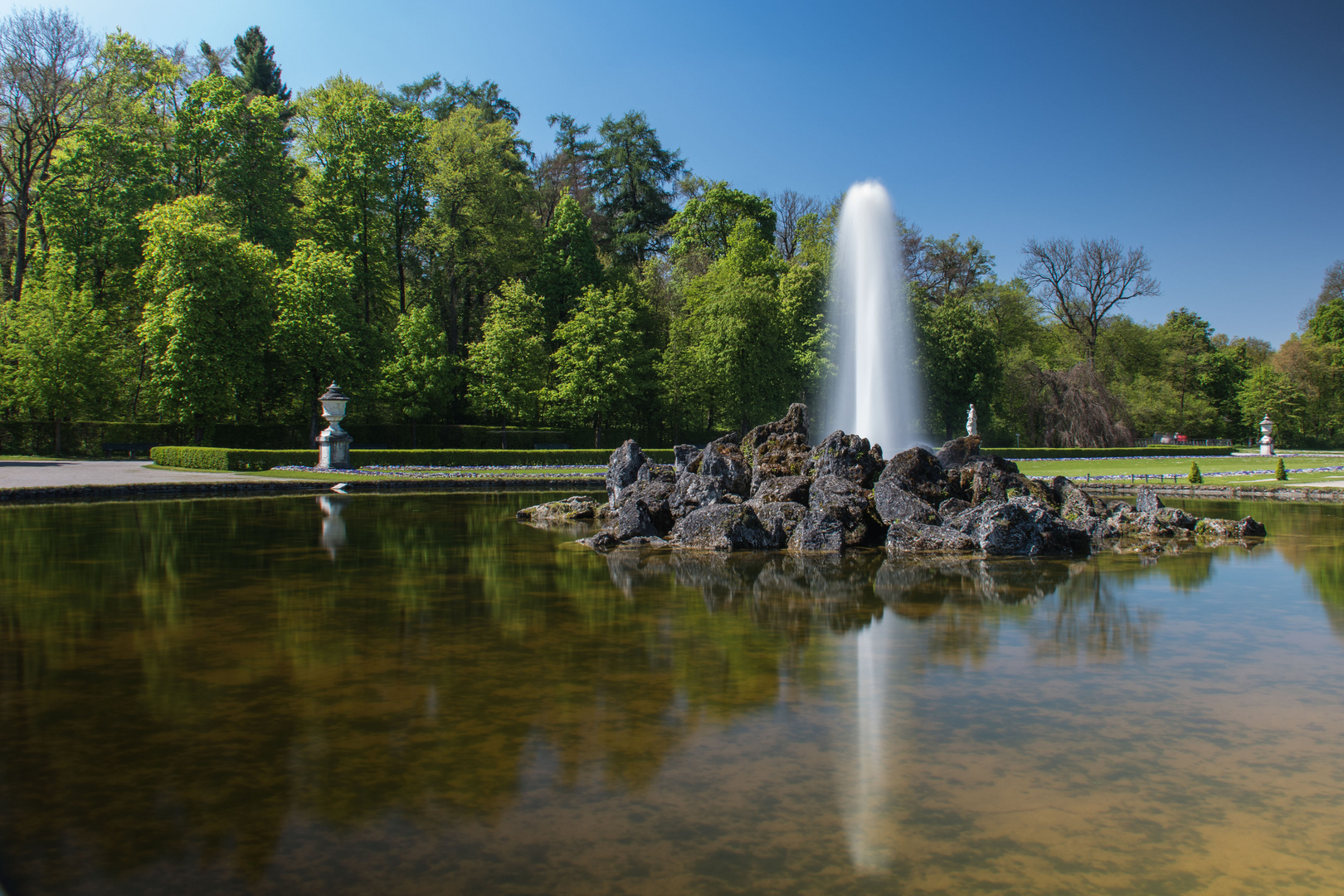 Ein richtig schöner Frühlingstag im Nymphenburger Park