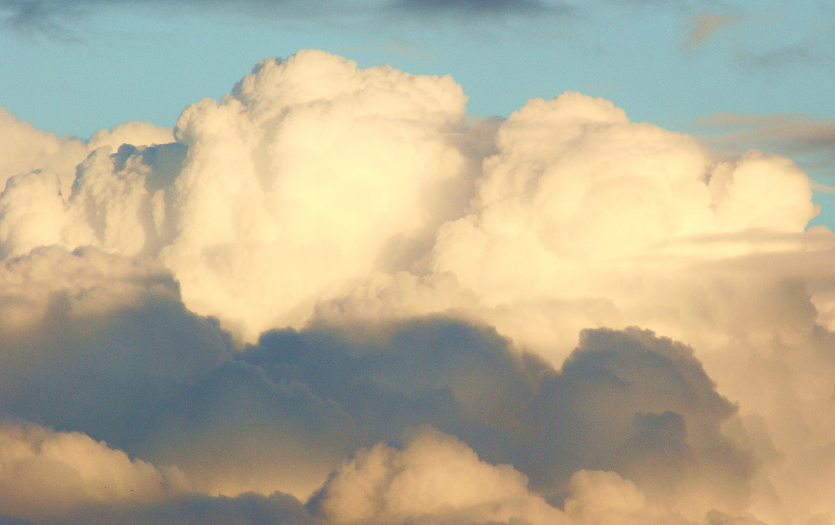 Ein Riesenhaufen Cumulus