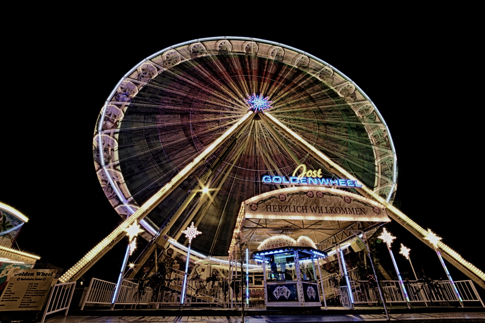 Ein Riesenrad