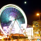 Ein Riesenrad in Aktion