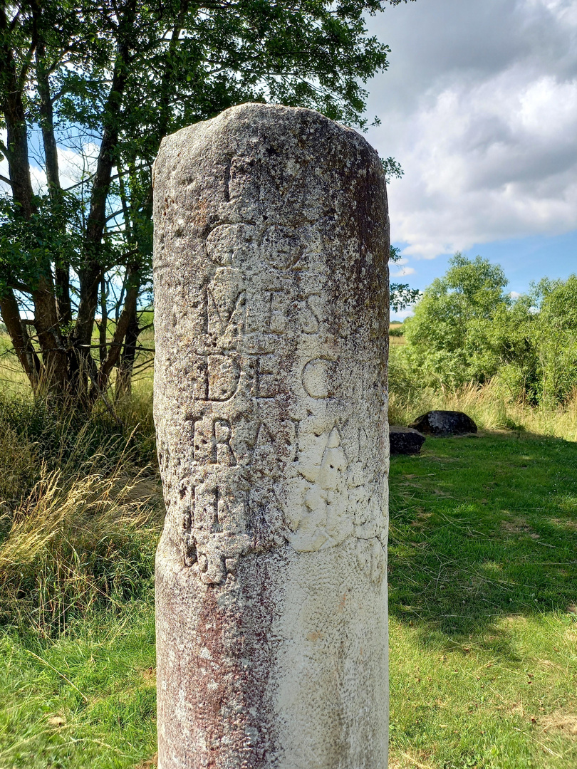 ein römischer Meilenstein