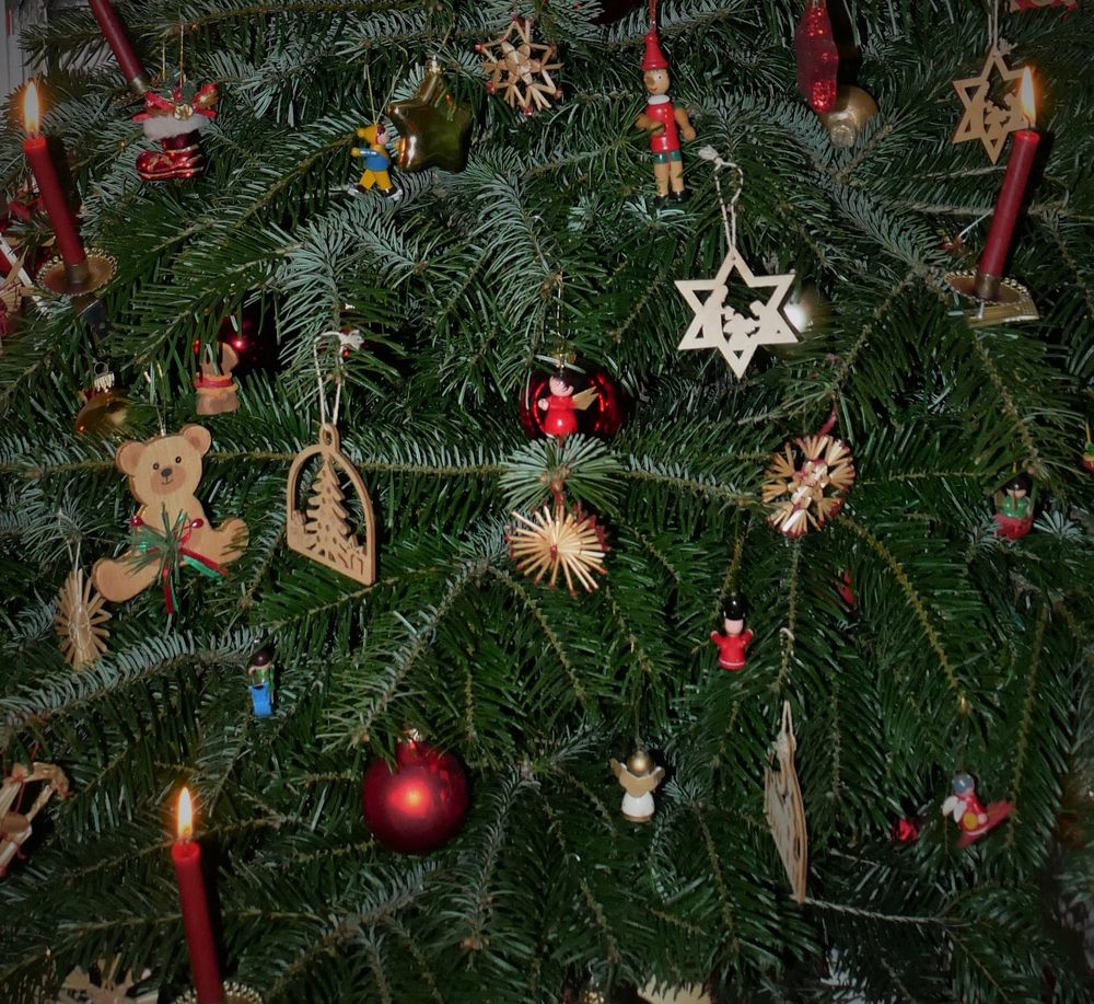 Ein Rückblick auf die Festtage - Weihnachten 2021, der Baum Foto & Bild 