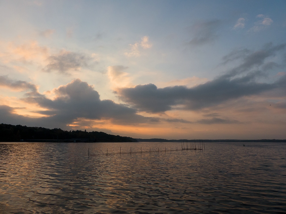 Ein ruhiger Abend an der Müritz